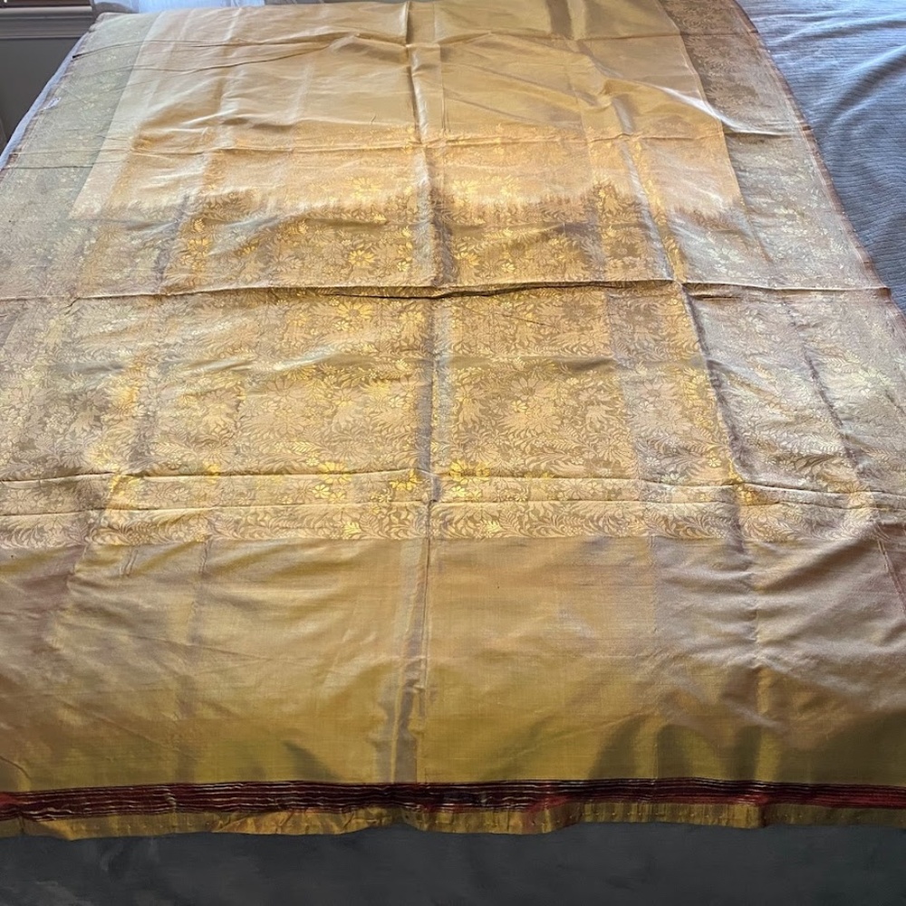 Gold Saree